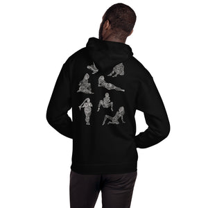 " 6/7 Deadly sins " Front and back Print Dark Unisex Hoodie
