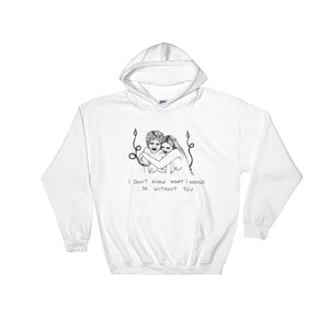 " BFF "  Hooded Sweatshirt