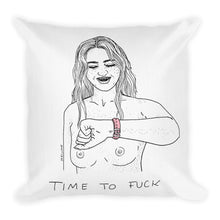 " Time To Fuck "  Premium Pillow