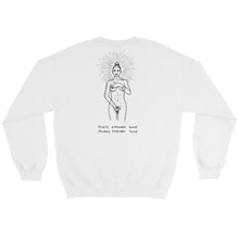 " Our World x Empowers " Front and back Unisex Sweatshirt