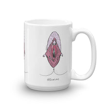" Ave Vagina "  White Glossy Mug