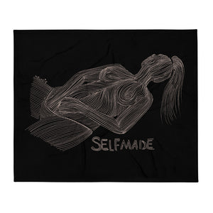 " SelfMade "  Throw Blanket