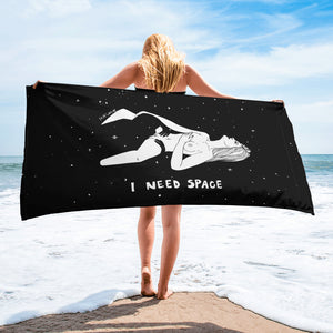 " I Need Space #5 " Towel