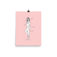 " My Body "  Print / Poster