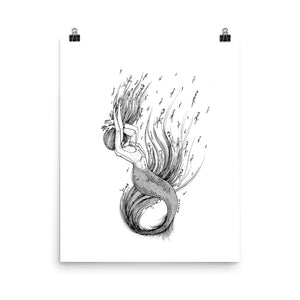 " Lust " Mermaid Poster